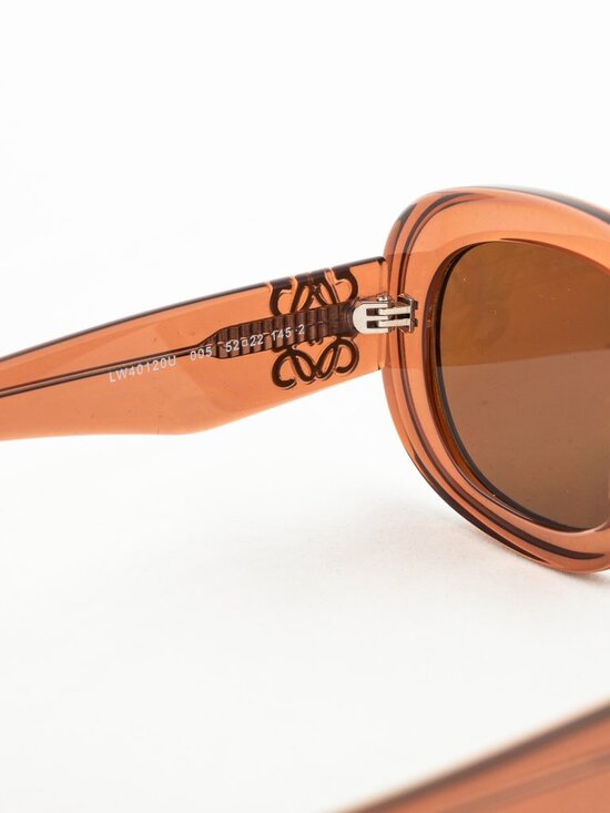 Loewe LW40120U Blush Acetate Anagram Sunglasses - Picture 7 of 9